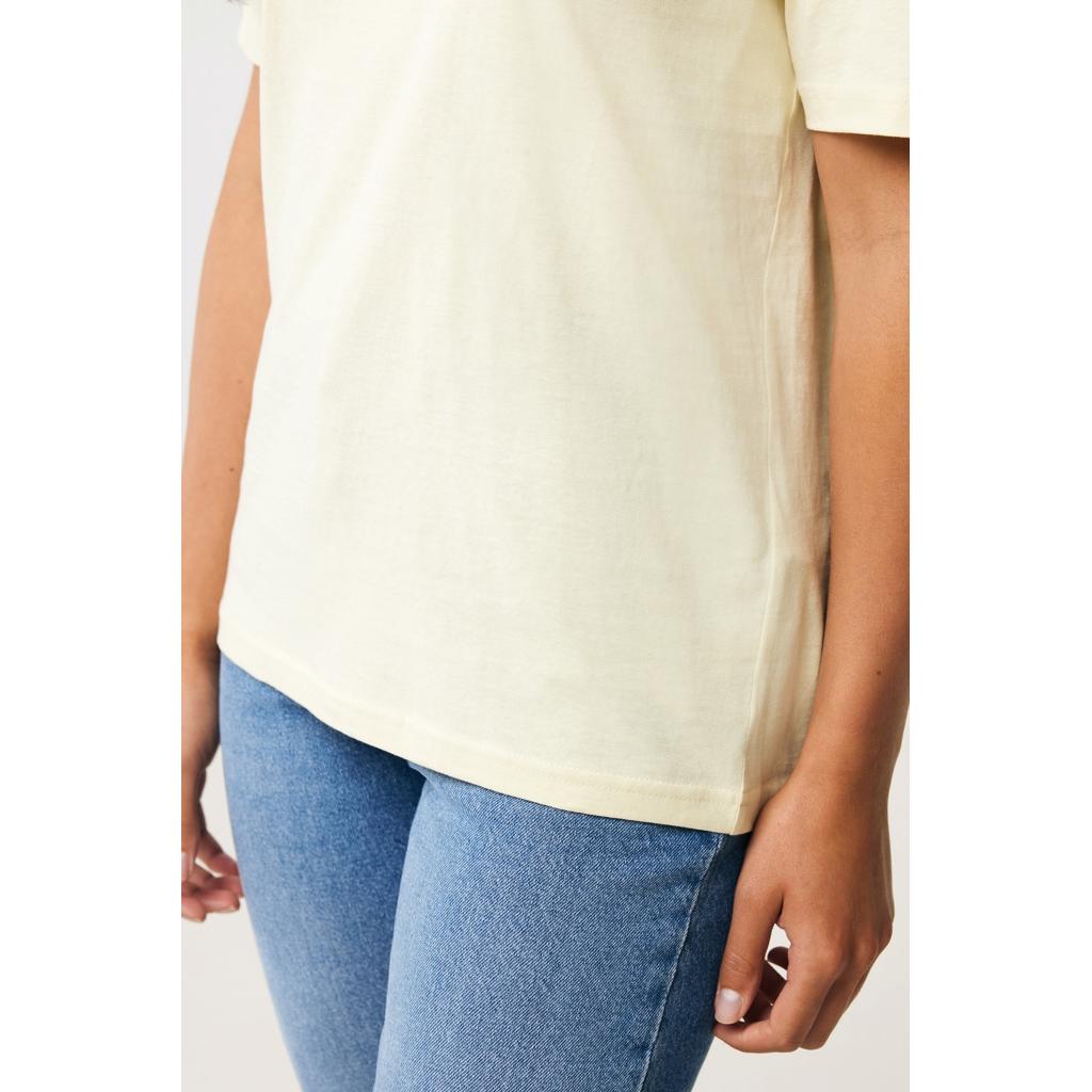 Tricou ușor din bumbac reciclat Iqoniq Sierra cream yellow M