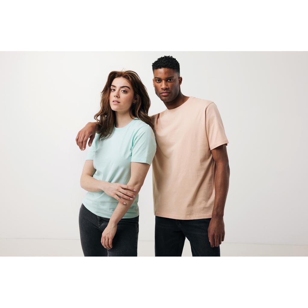 Tricou ușor din bumbac reciclat Iqoniq Sierra peach nectar 2XS