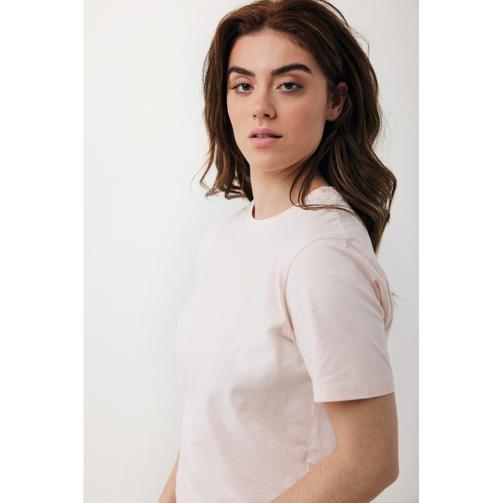 Tricou ușor din bumbac reciclat Iqoniq Sierra cloud pink L