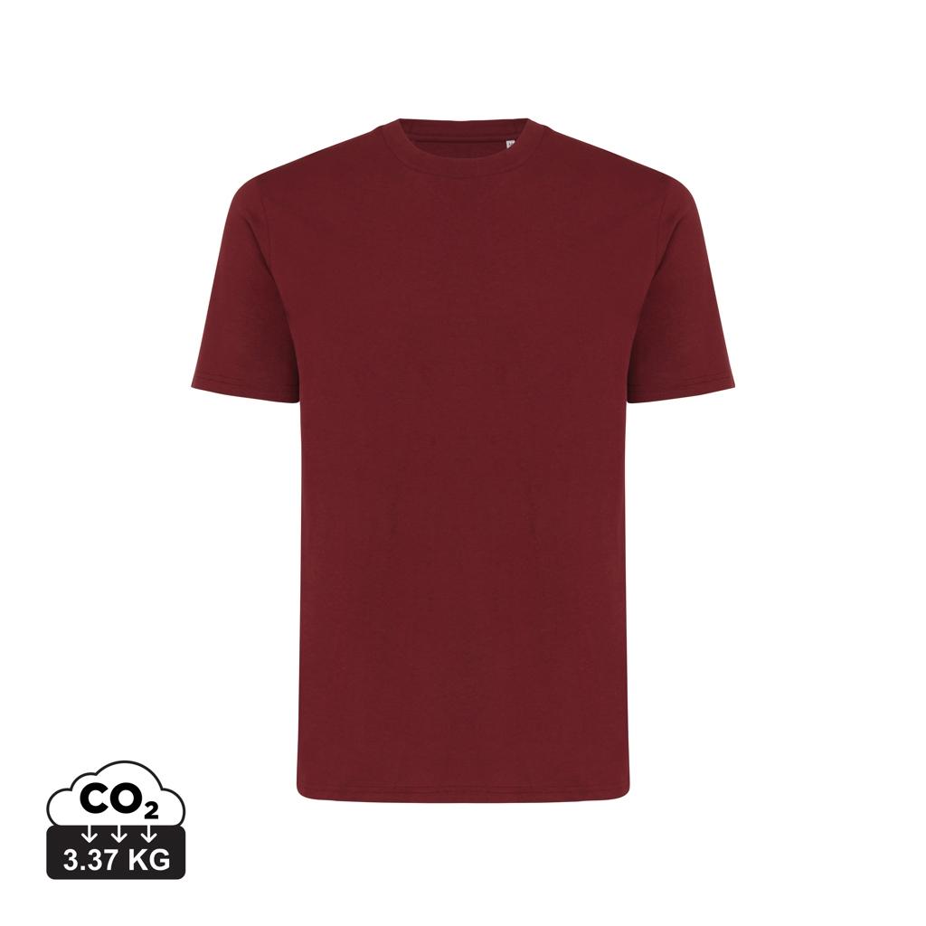 Tricou ușor din bumbac reciclat Iqoniq Sierra burgundy XL