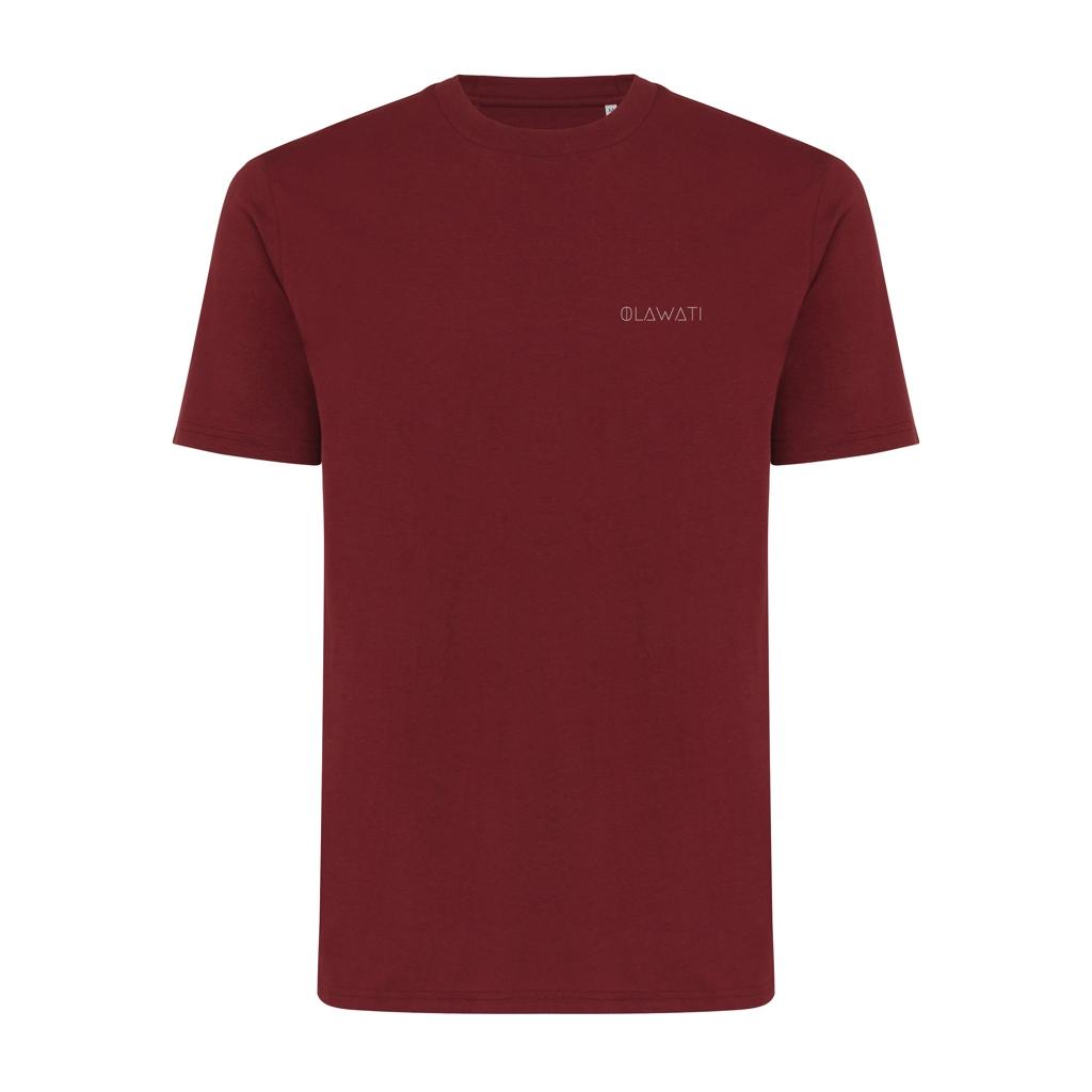 Tricou ușor din bumbac reciclat Iqoniq Sierra burgundy XL