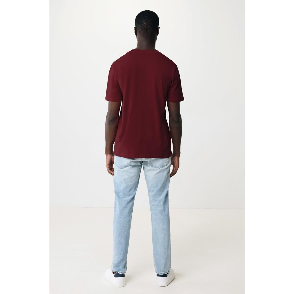 Tricou ușor din bumbac reciclat Iqoniq Sierra burgundy XL