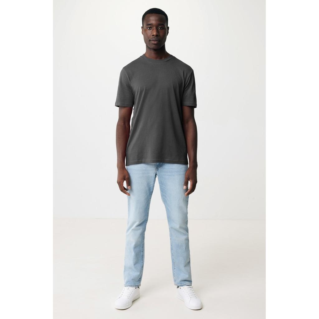 Tricou ușor din bumbac reciclat Iqoniq Sierra anthracite