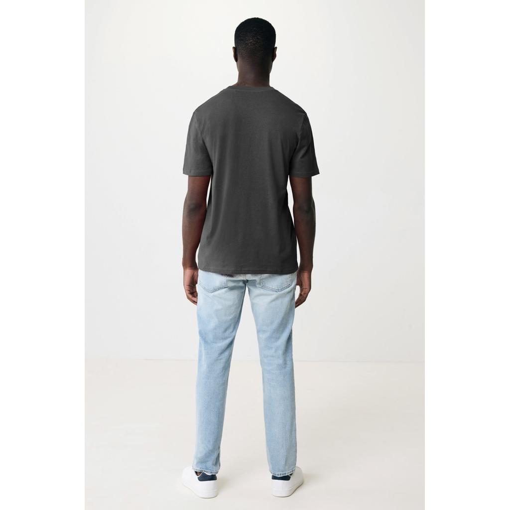 Tricou ușor din bumbac reciclat Iqoniq Sierra anthracite