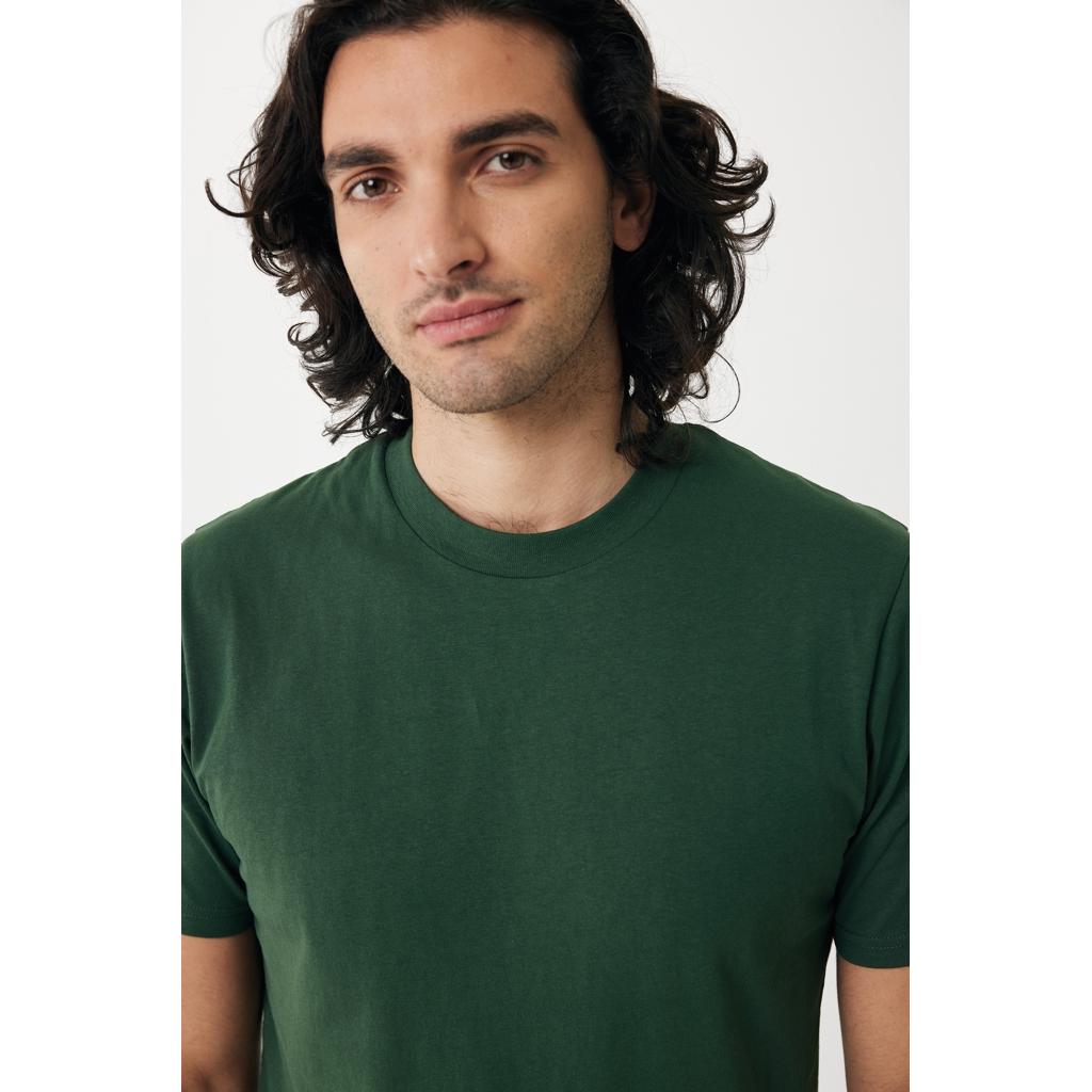 Tricou ușor din bumbac reciclat Iqoniq Sierra forest green 3XL
