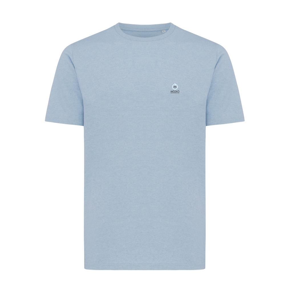 Tricou ușor din bumbac reciclat Iqoniq Sierra light heather blue 2XS