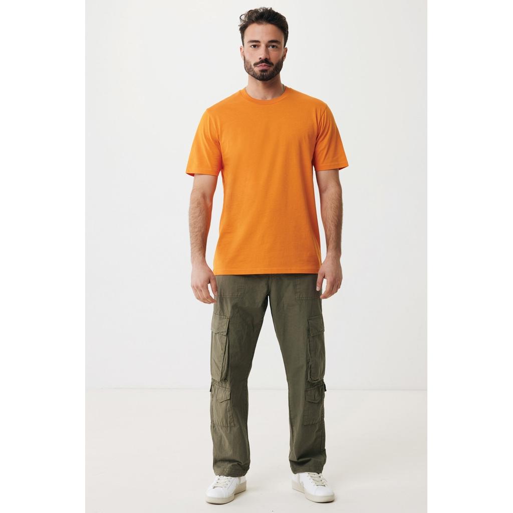 Tricou ușor din bumbac reciclat Iqoniq Sierra orange M