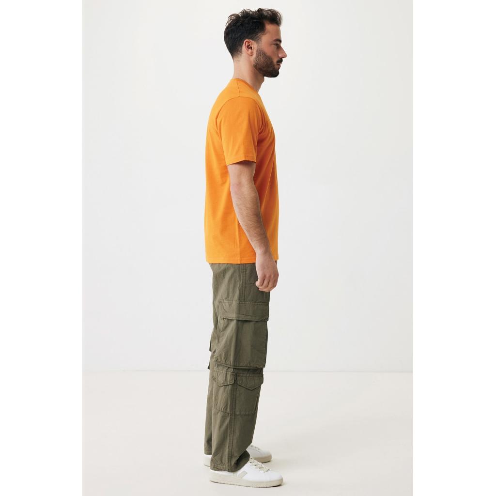 Tricou ușor din bumbac reciclat Iqoniq Sierra orange M