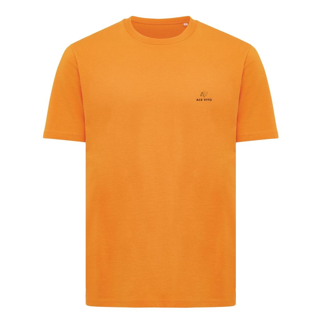 Tricou ușor din bumbac reciclat Iqoniq Sierra orange M