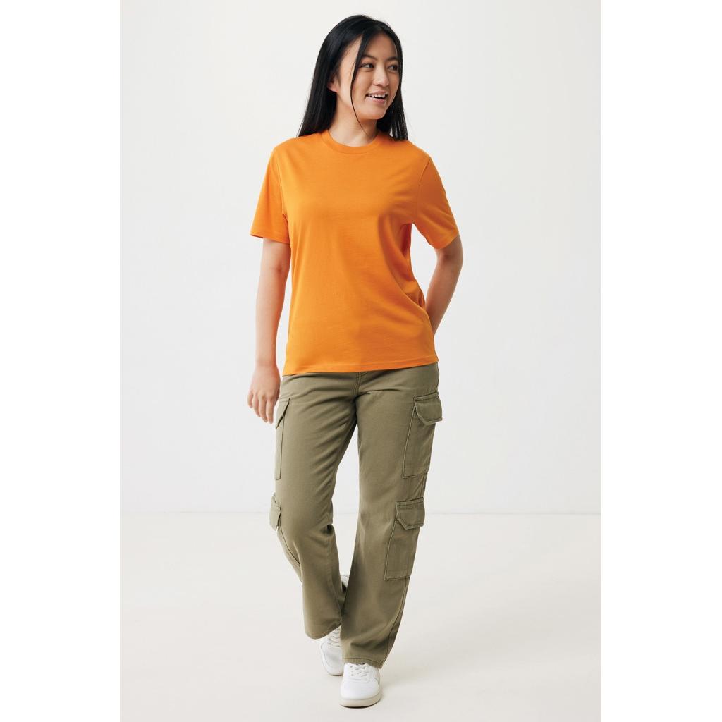 Tricou ușor din bumbac reciclat Iqoniq Sierra orange M