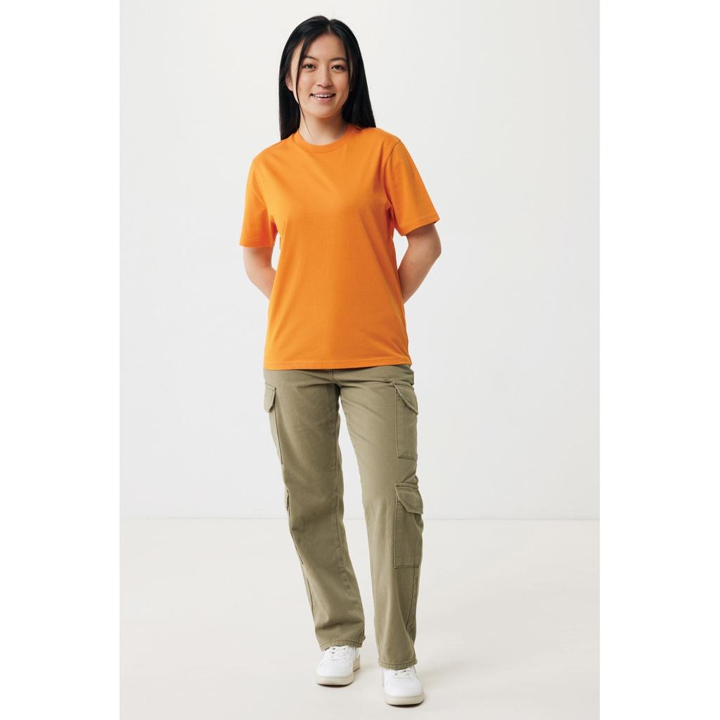 Tricou ușor din bumbac reciclat Iqoniq Sierra orange M