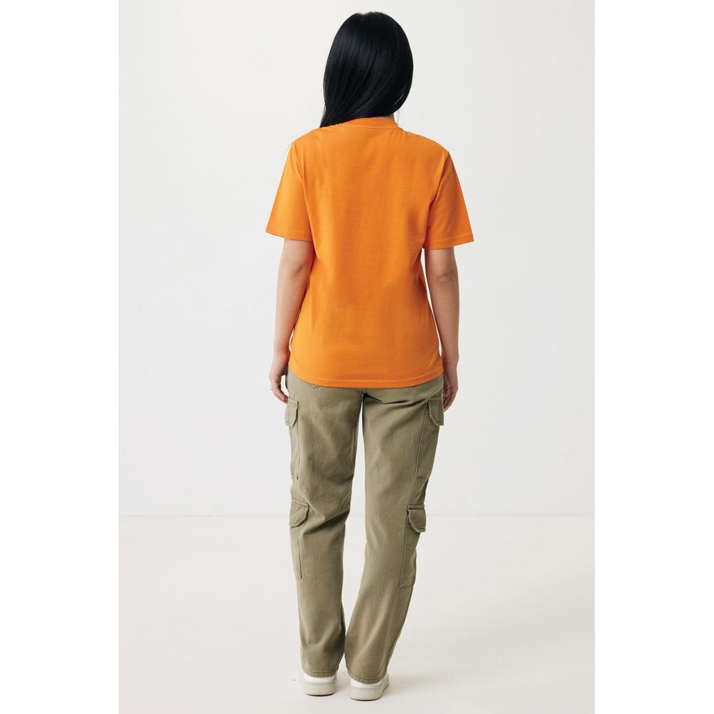 Tricou ușor din bumbac reciclat Iqoniq Sierra orange M