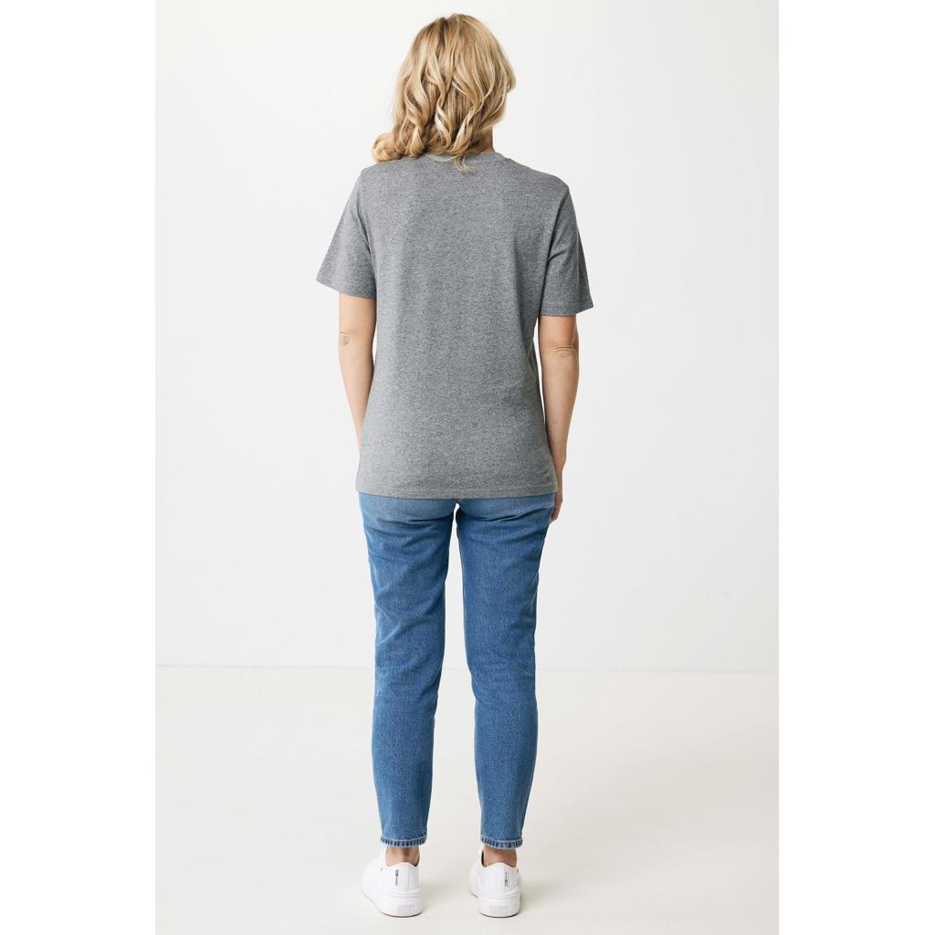 Tricou ușor din bumbac reciclat Iqoniq Sierra light heather anthracite 2XS