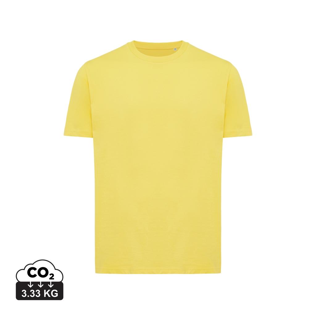 Tricou ușor din bumbac reciclat Iqoniq Sierra yellow 2XS