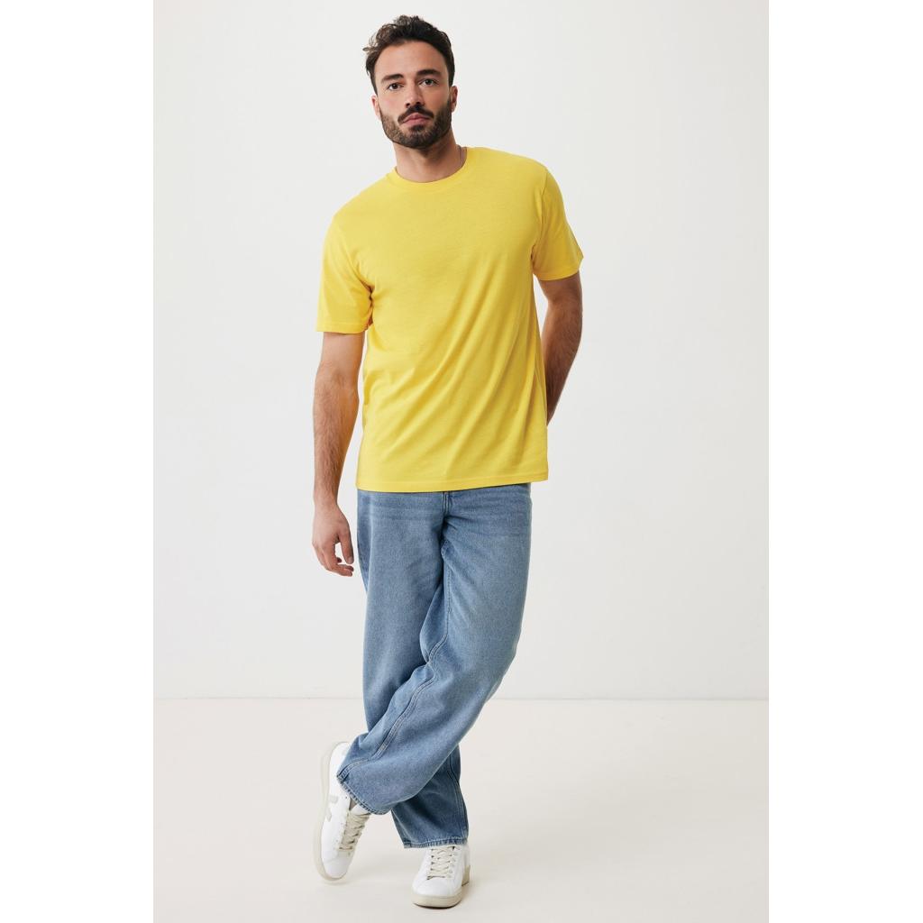 Tricou ușor din bumbac reciclat Iqoniq Sierra yellow XXL