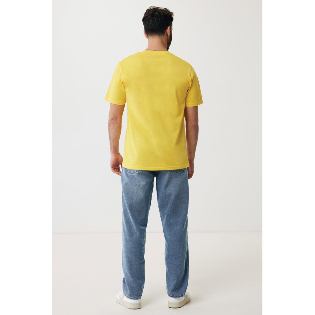Tricou ușor din bumbac reciclat Iqoniq Sierra yellow XXL