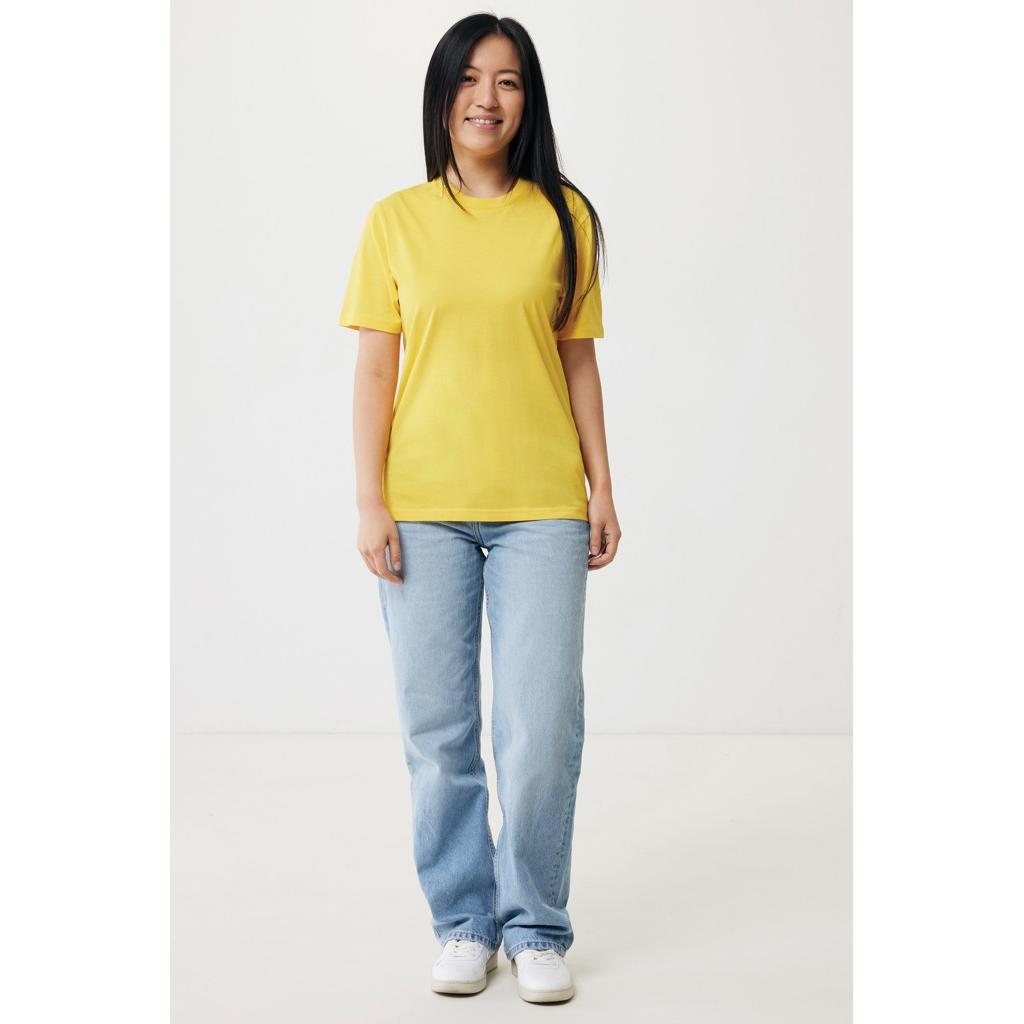Tricou ușor din bumbac reciclat Iqoniq Sierra yellow XXL