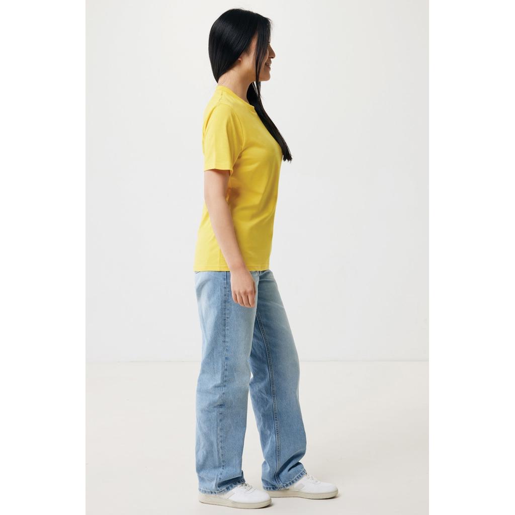Tricou ușor din bumbac reciclat Iqoniq Sierra yellow XXL