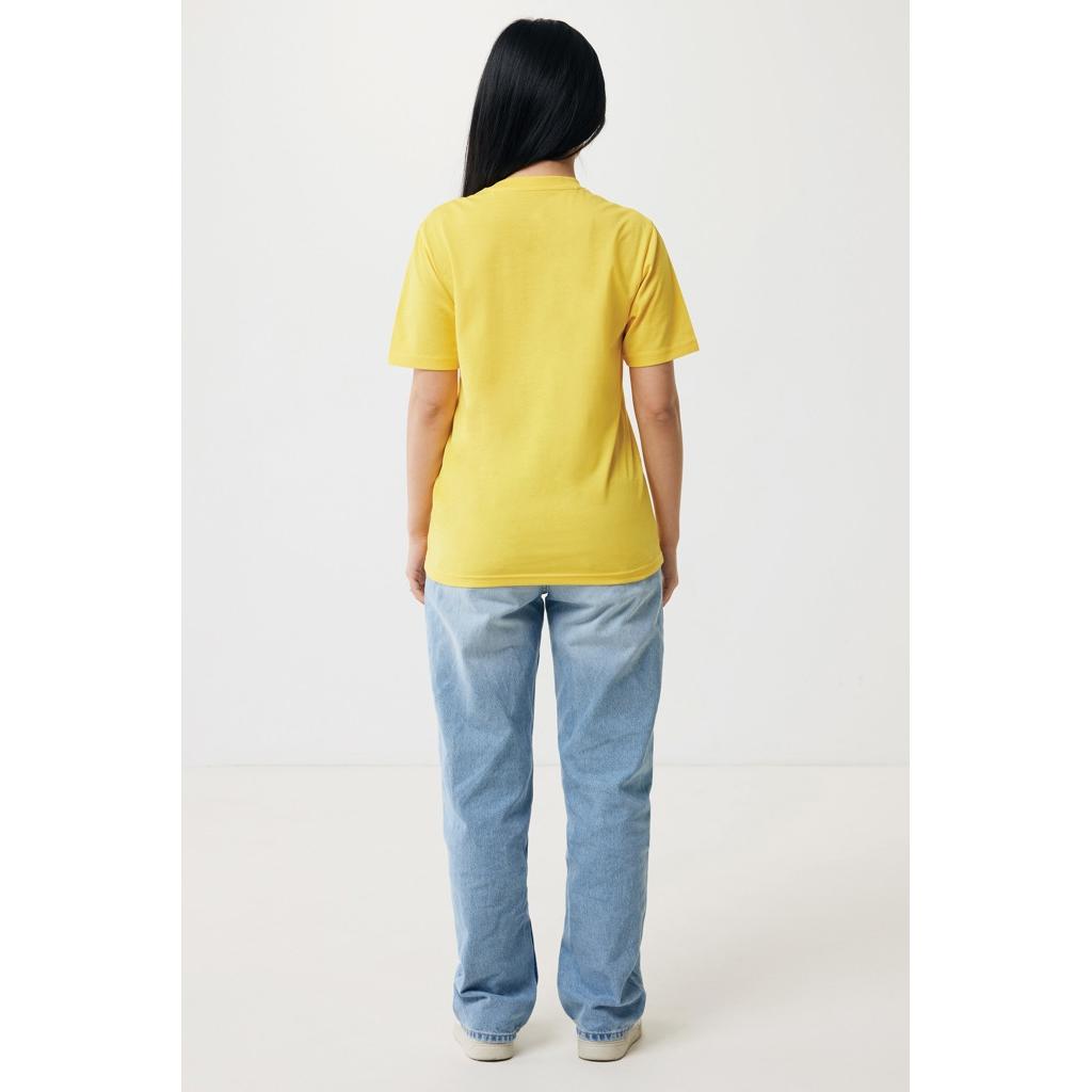Tricou ușor din bumbac reciclat Iqoniq Sierra yellow XXL