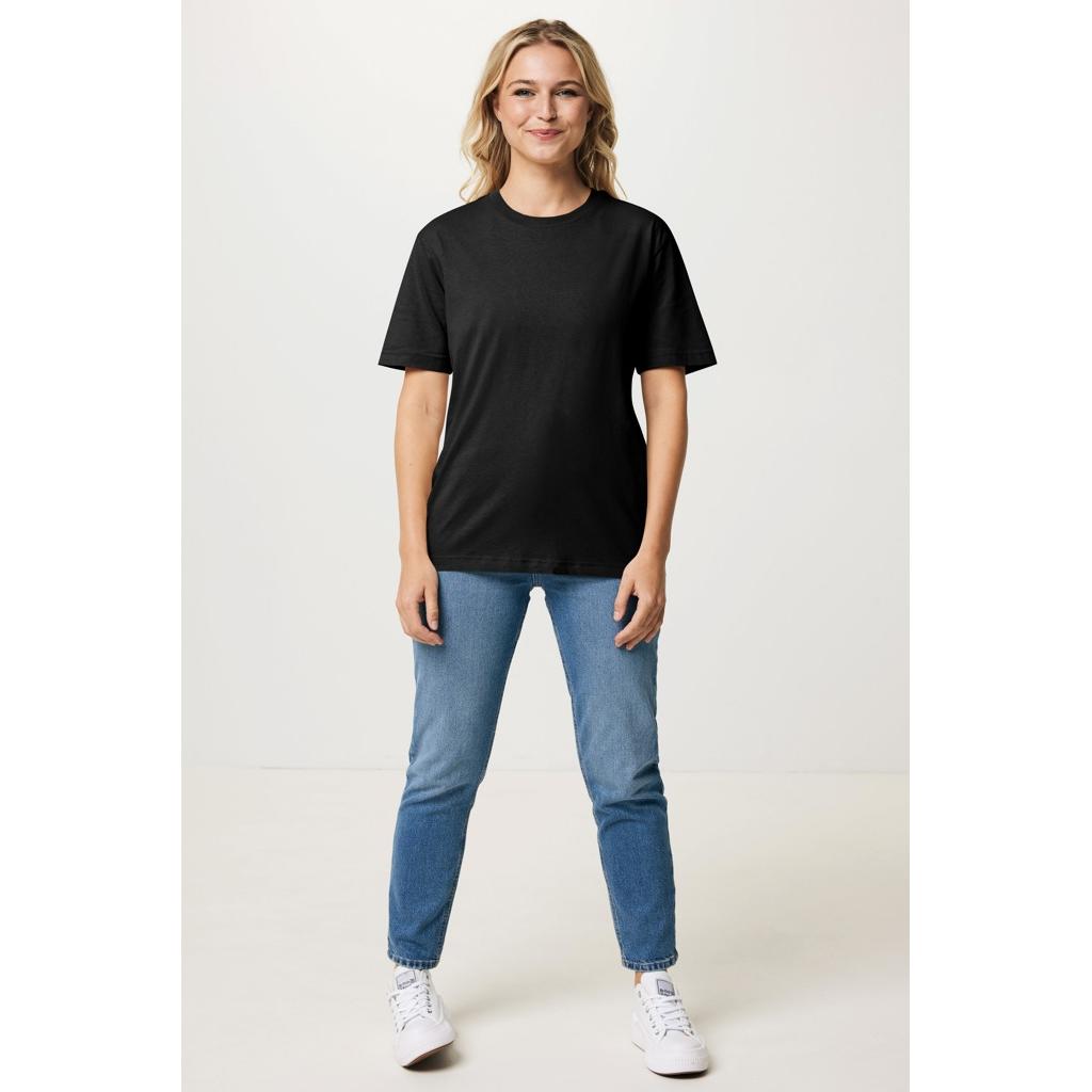 Tricou din bumbac reciclat Iqoniq Teide black 4XL