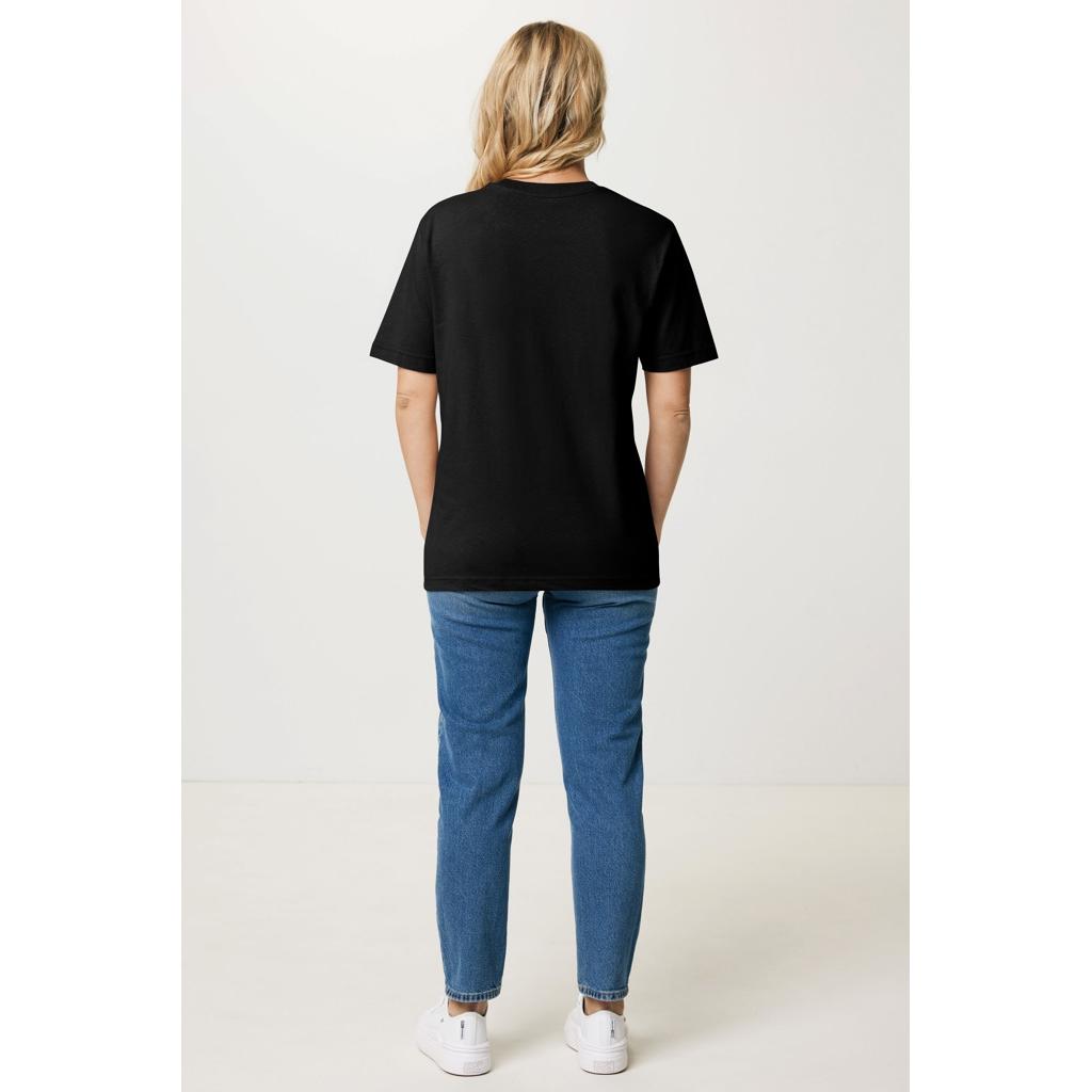 Tricou din bumbac reciclat Iqoniq Teide black 4XL