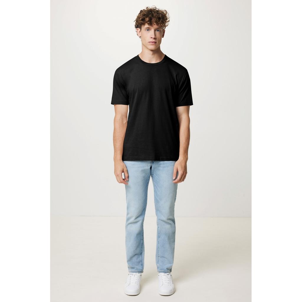 Tricou din bumbac reciclat Iqoniq Teide black 4XL