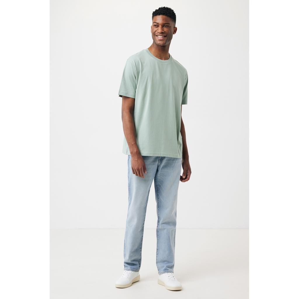 Tricou din bumbac reciclat Iqoniq Teide iceberg green 3XL