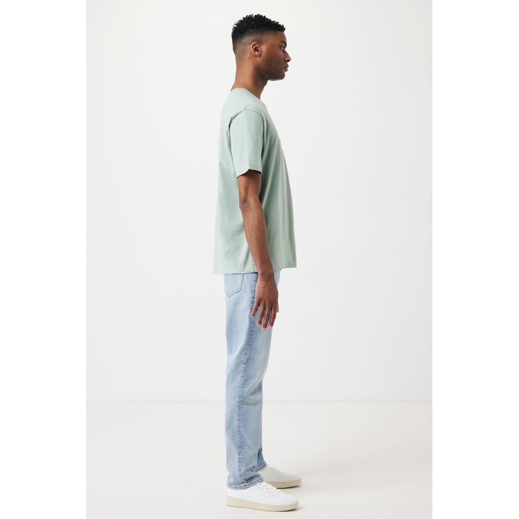 Tricou din bumbac reciclat Iqoniq Teide iceberg green 3XL