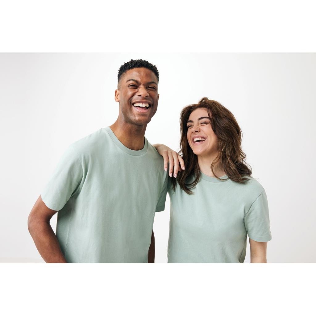 Tricou din bumbac reciclat Iqoniq Teide iceberg green 3XL