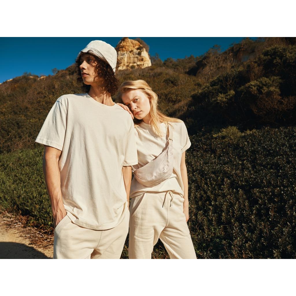 Tricou din bumbac reciclat Iqoniq Teide natural raw L