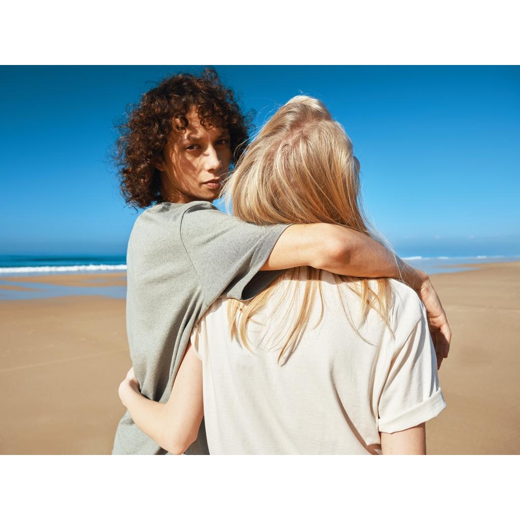 Tricou din bumbac reciclat Iqoniq Teide natural raw L