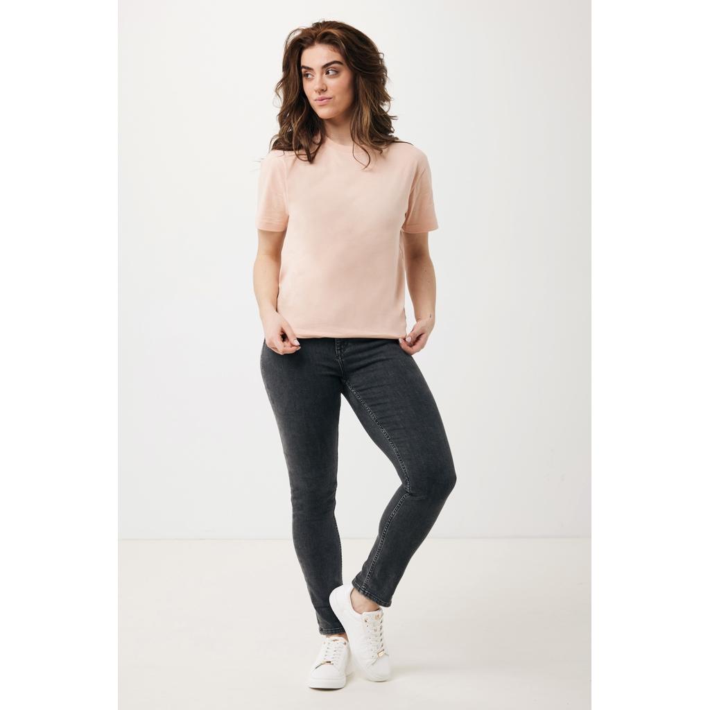 Tricou din bumbac reciclat Iqoniq Teide peach nectar 5XL