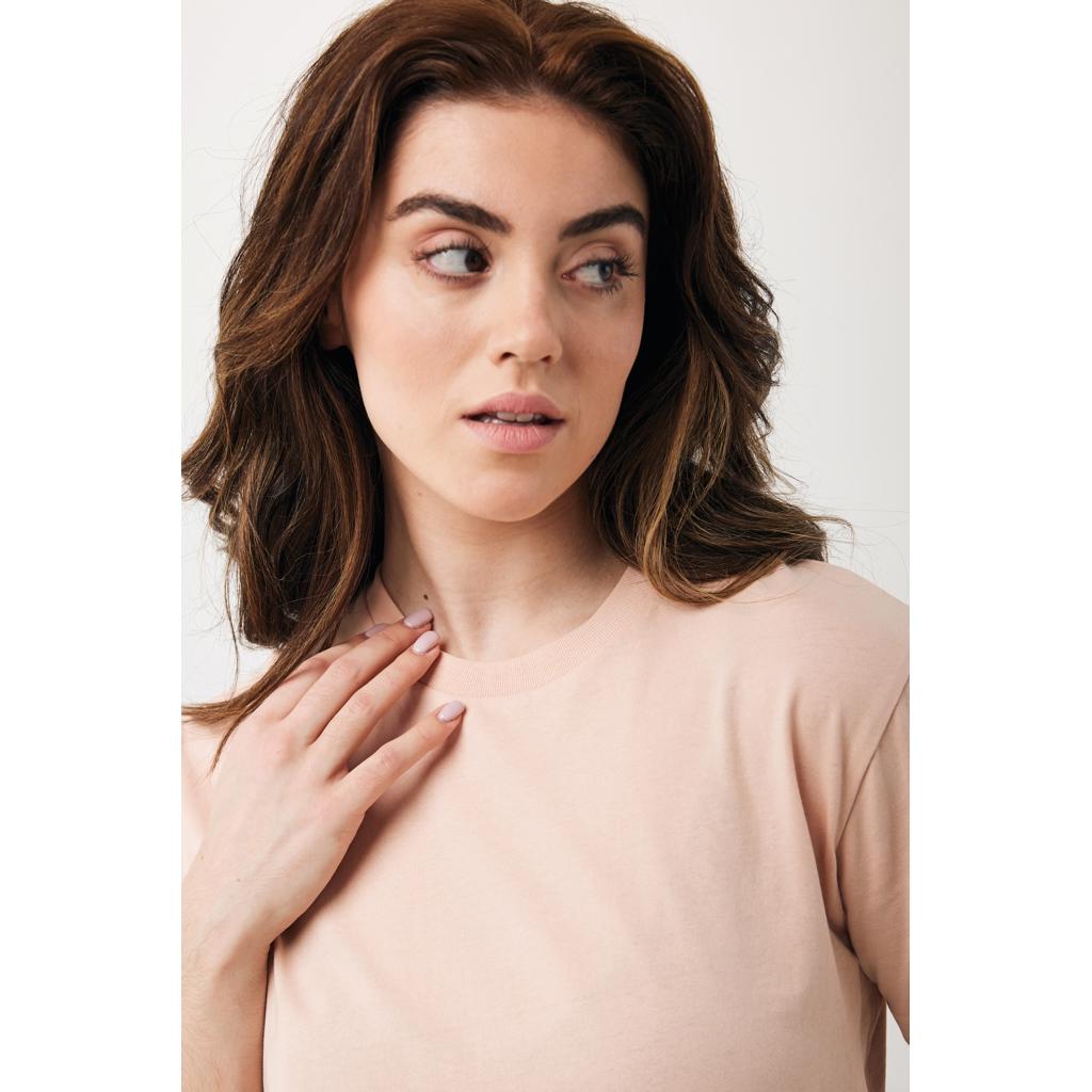 Tricou din bumbac reciclat Iqoniq Teide peach nectar 5XL