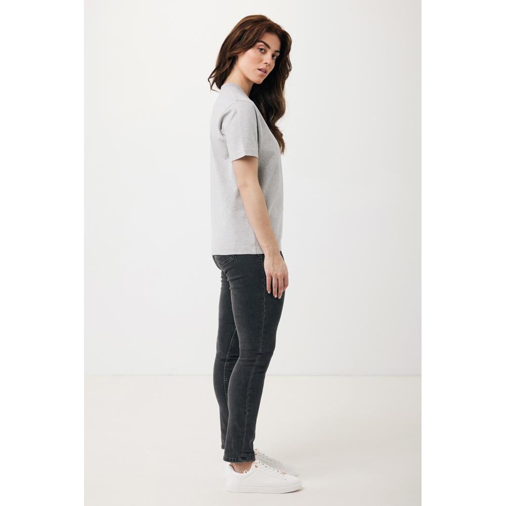 Tricou din bumbac reciclat Iqoniq Teide heather grey