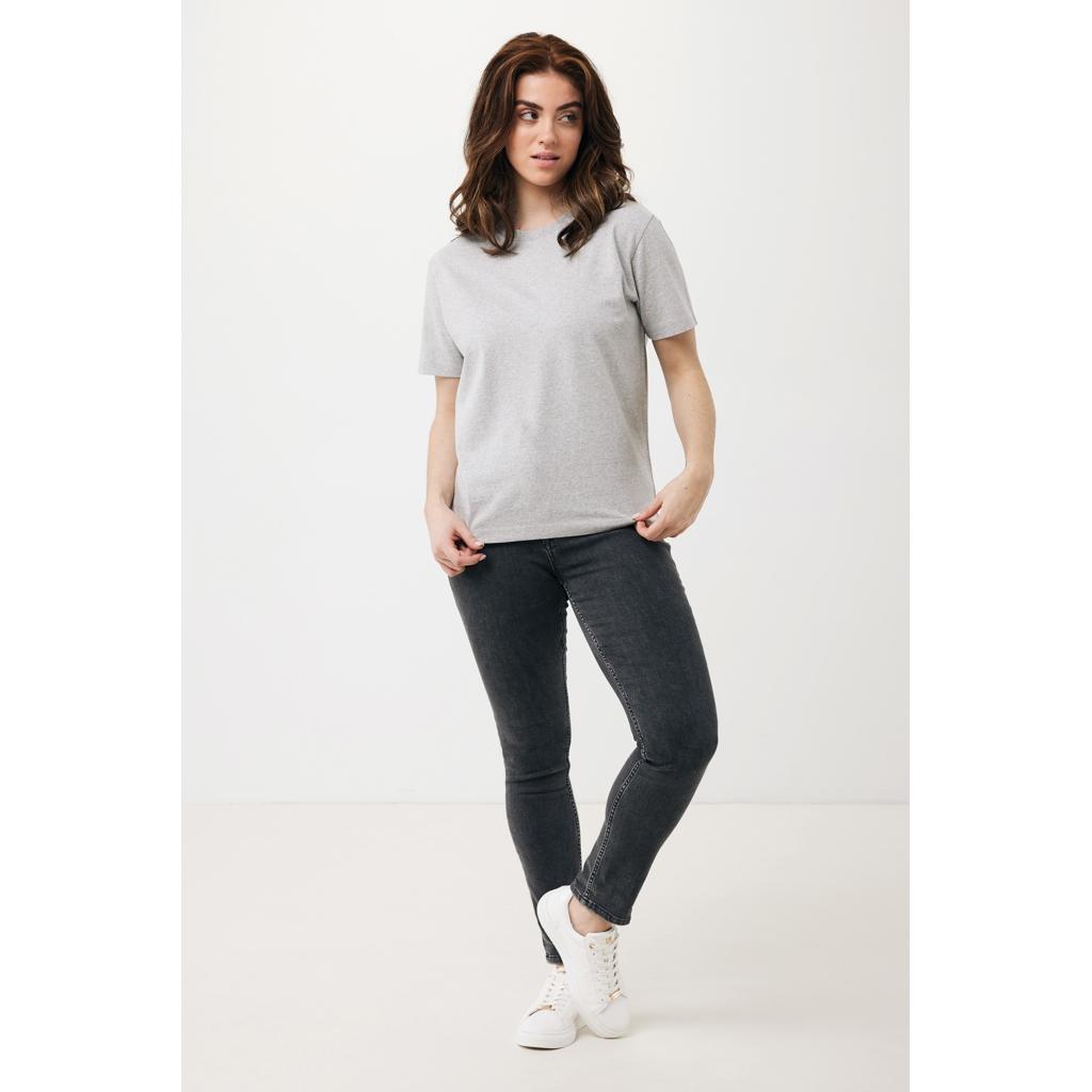 Tricou din bumbac reciclat Iqoniq Teide heather grey