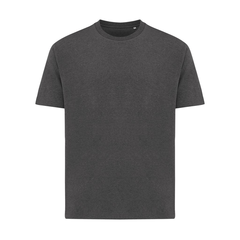 Tricou din bumbac reciclat Iqoniq Teide heather anthracite