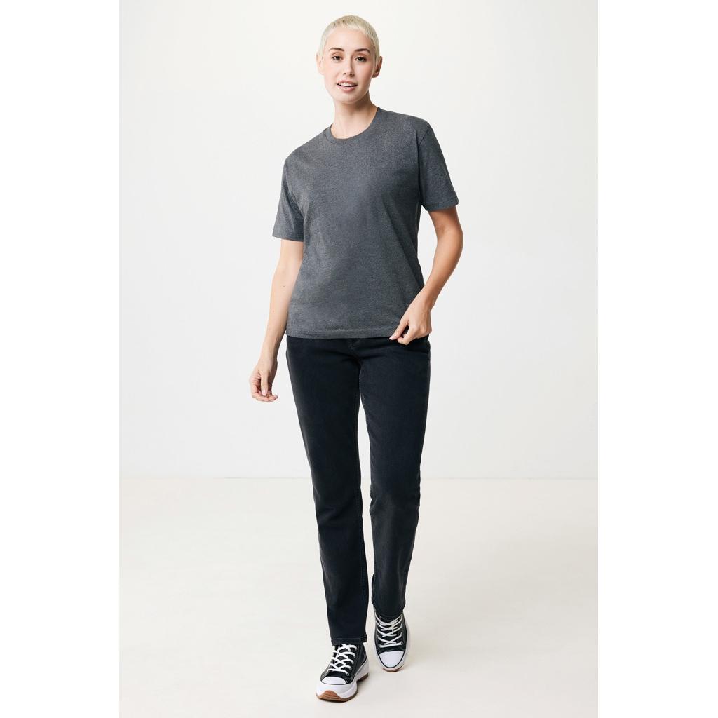 Tricou din bumbac reciclat Iqoniq Teide heather anthracite L