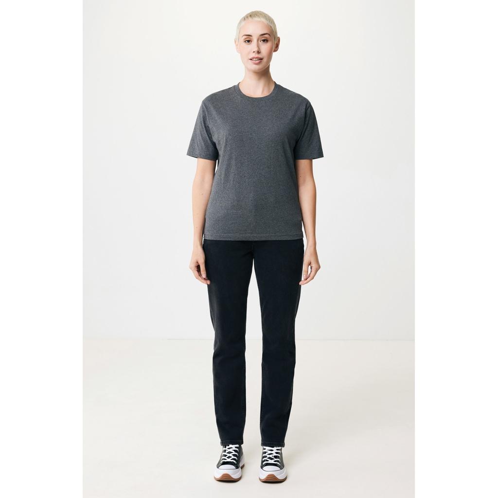 Tricou din bumbac reciclat Iqoniq Teide heather anthracite L