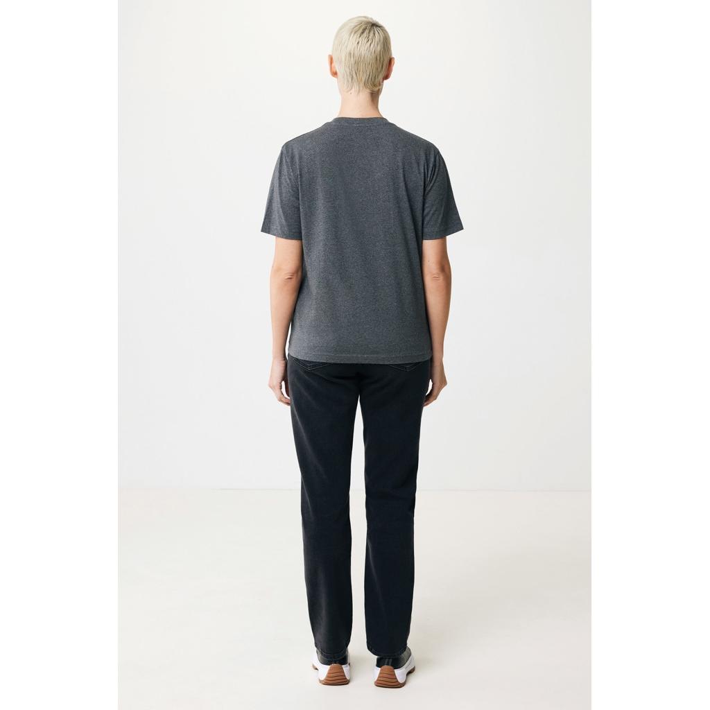 Tricou din bumbac reciclat Iqoniq Teide heather anthracite L