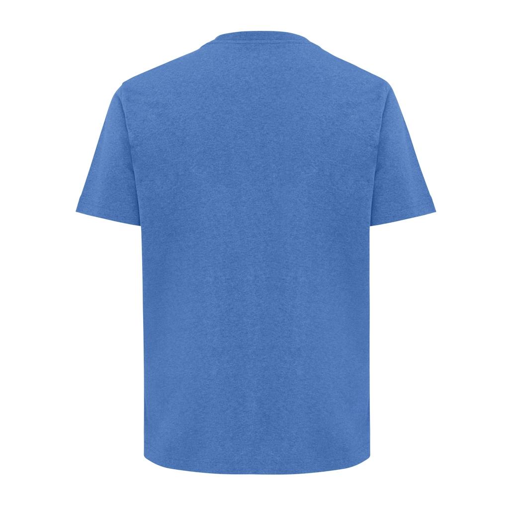 Tricou din bumbac reciclat Iqoniq Teide heather blue L