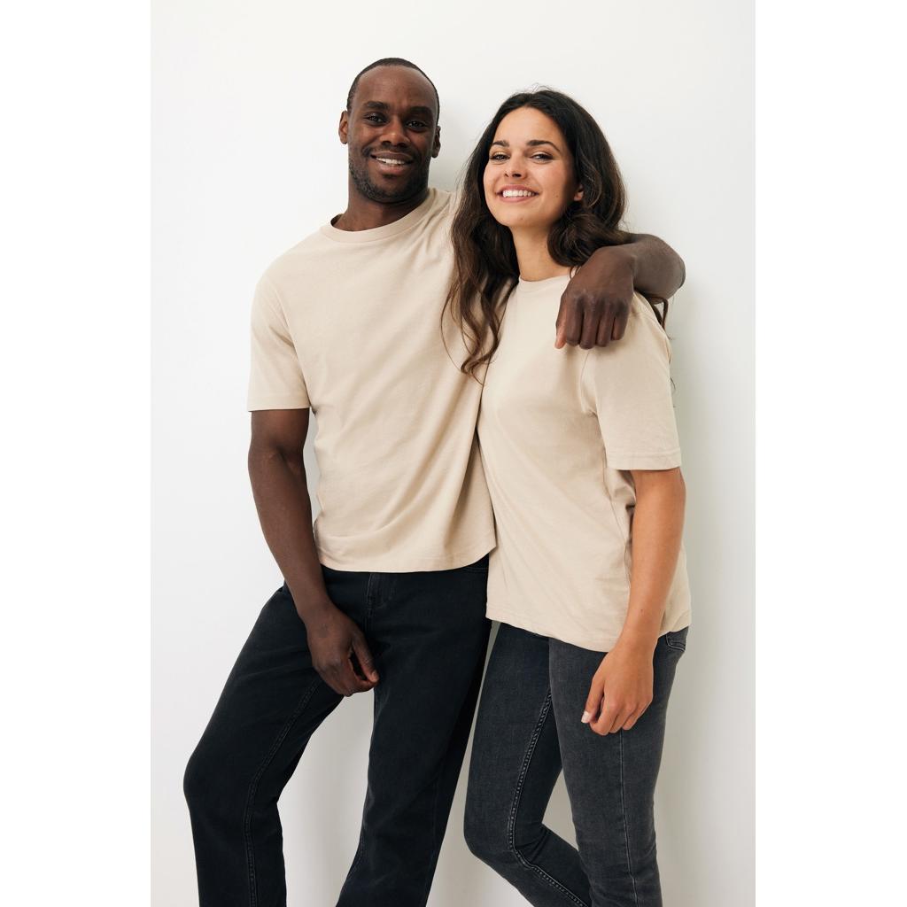 Tricou din bumbac reciclat Iqoniq Teide desert 4XL