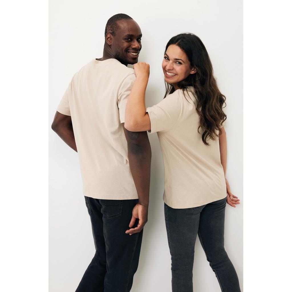 Tricou din bumbac reciclat Iqoniq Teide desert 4XL