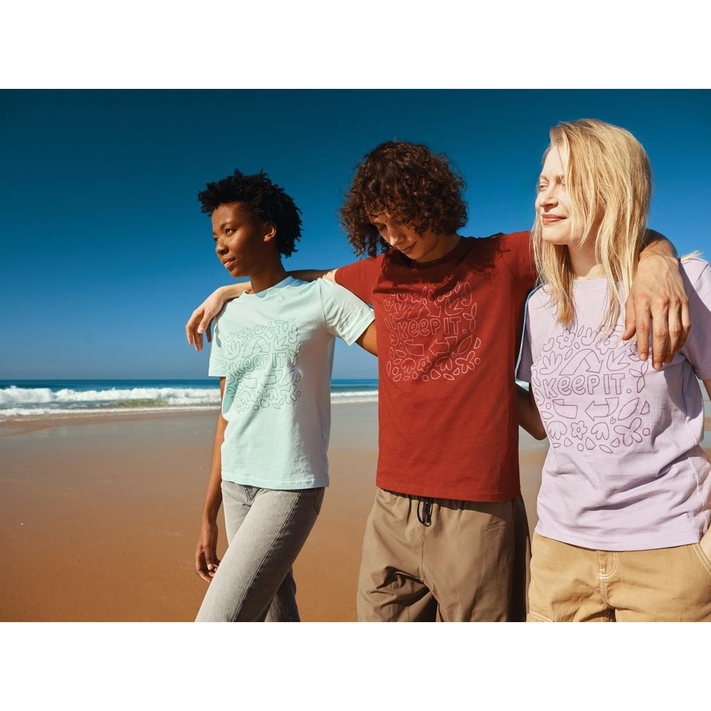 Tricou din bumbac reciclat Iqoniq Brett lavender 3XL