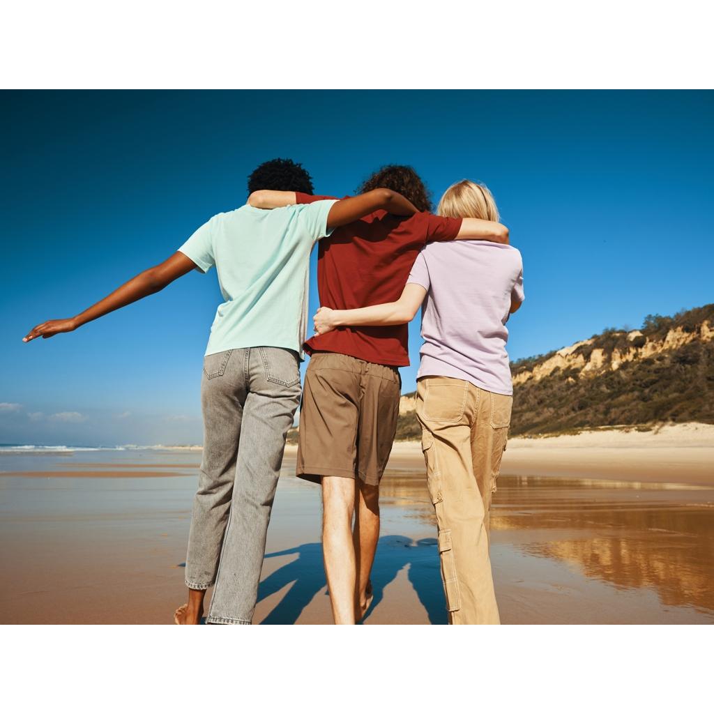 Tricou din bumbac reciclat Iqoniq Brett lavender 3XL