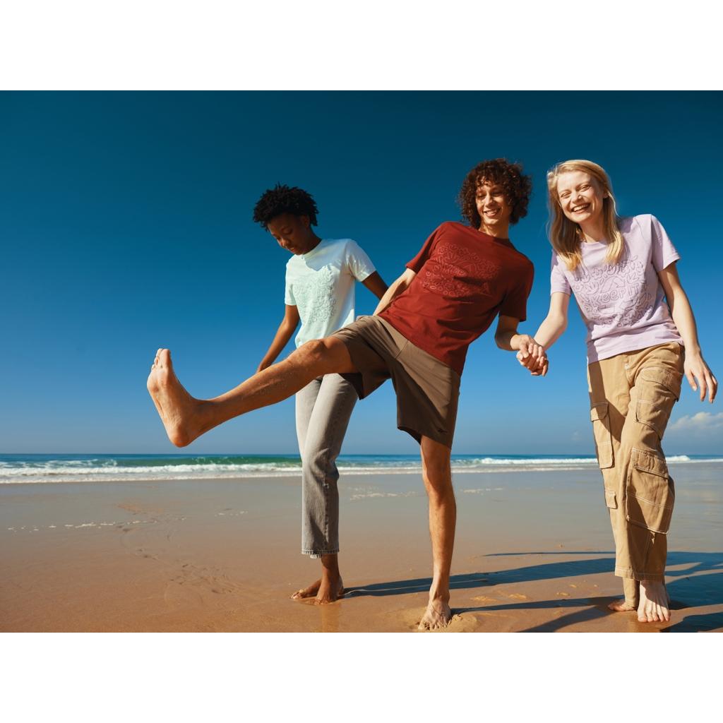 Tricou din bumbac reciclat Iqoniq Brett lavender 3XL