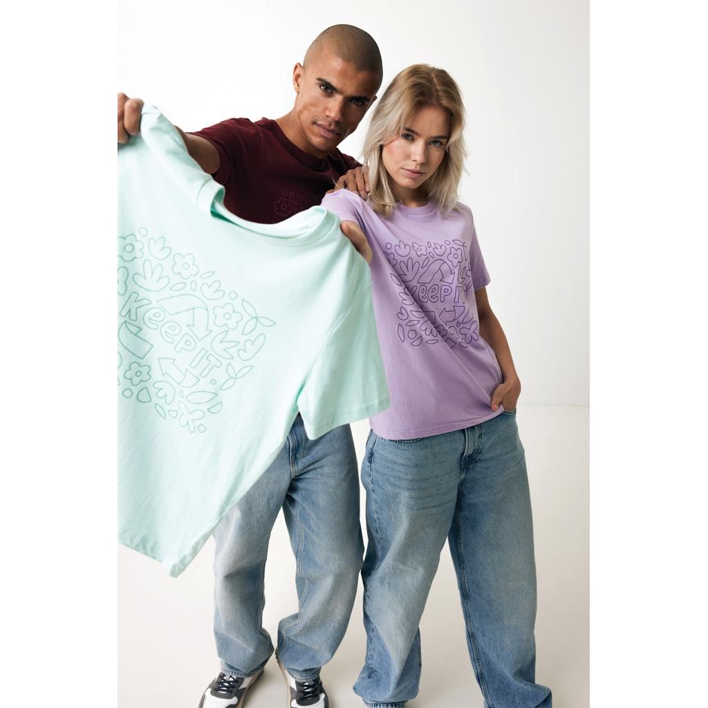 Tricou din bumbac reciclat Iqoniq Brett lavender 3XL