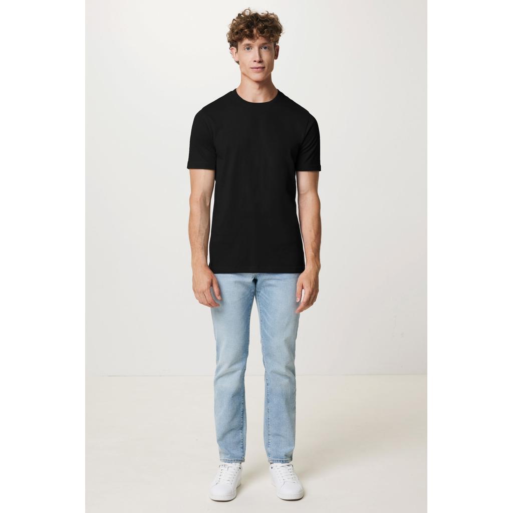 Tricou din bumbac reciclat Iqoniq Brett black 5XL