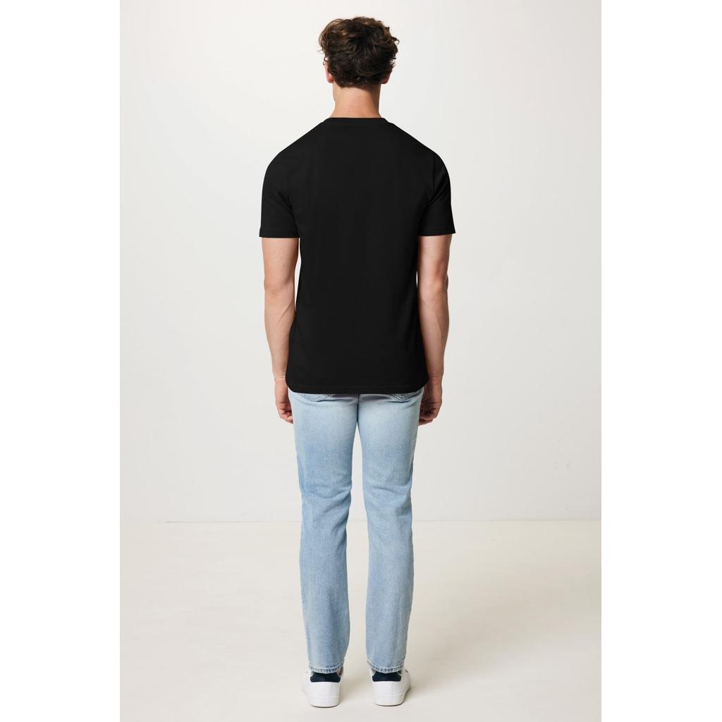 Tricou din bumbac reciclat Iqoniq Brett black 5XL