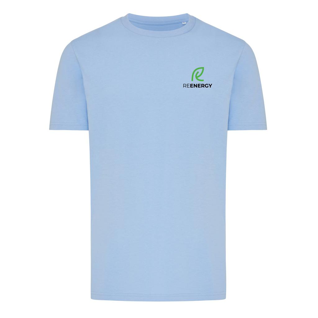 Tricou din bumbac reciclat Iqoniq Brett sky blue M