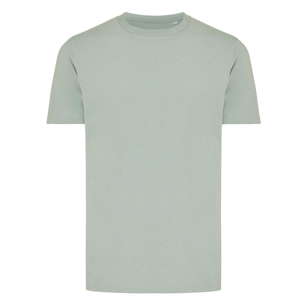 Tricou din bumbac reciclat Iqoniq Brett iceberg green M